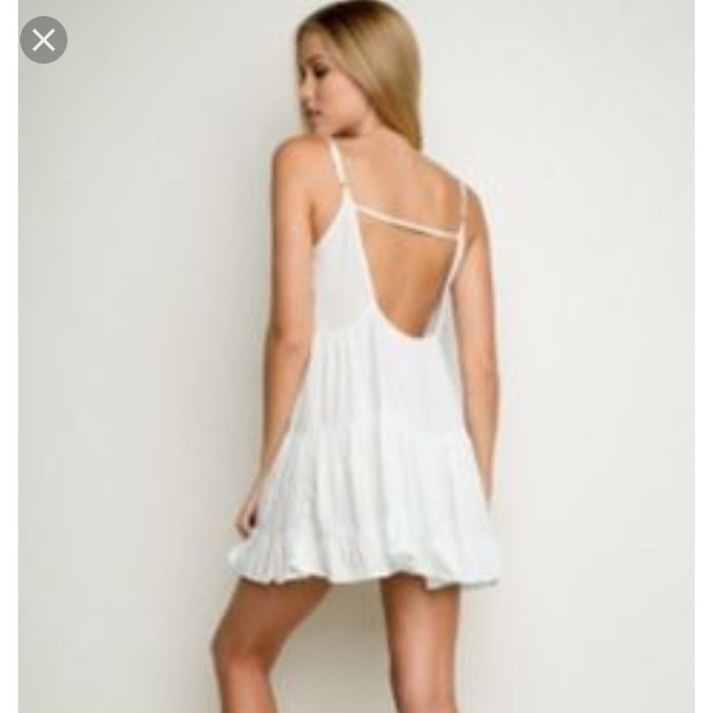 Brandy Melville Lace White Jada Dress